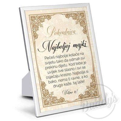 Pohvalnica Majki - Buddy's