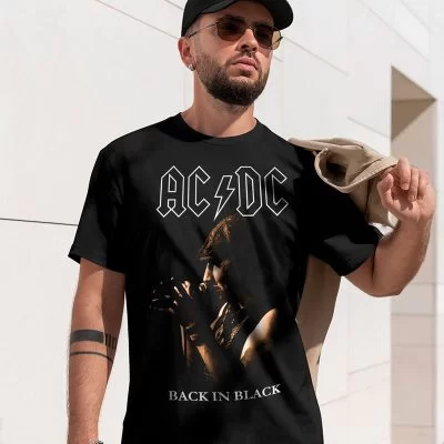 AC/DC Back in Black - Kratki rukav
